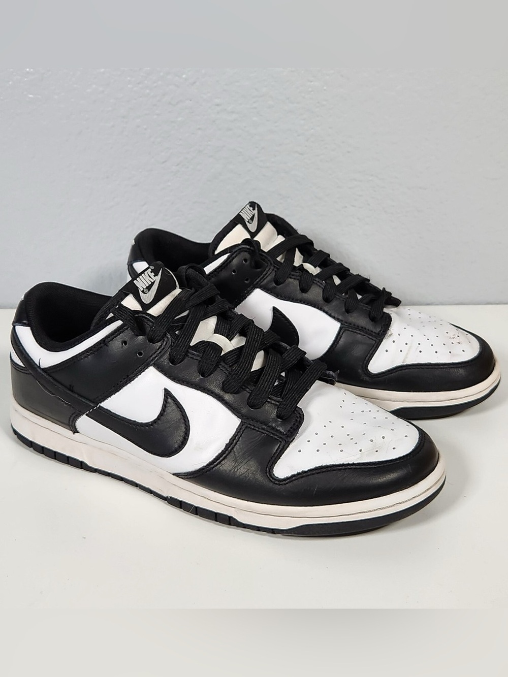Nike Low Dunk Retro White Black Panda Men's Sneakers US Sz 7, UK 6, EU 40